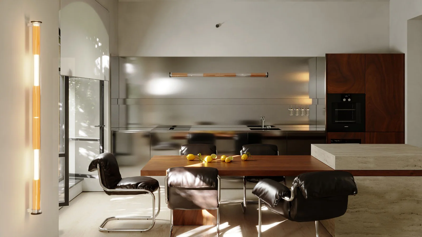 Factory loft project in Milan