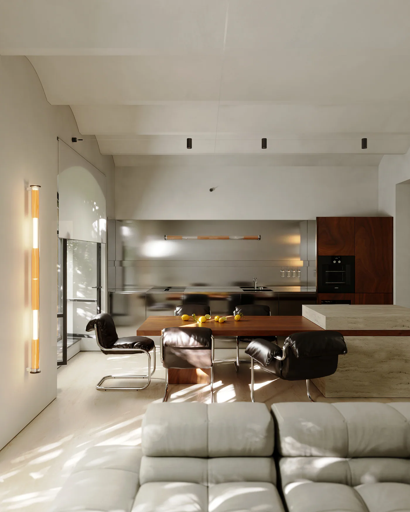 Factory loft project in Milan